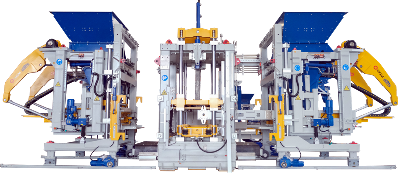 QGM ZN2000-2C इन्टेलिजेन्ट टेलिङ्स ईंट बनाउने मेसिन - हरियो खानीहरूको लागि प्रत्येक टेलिङलाई 